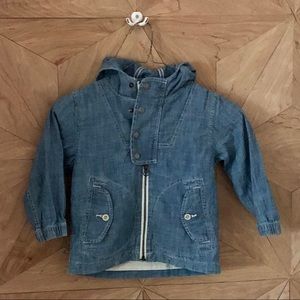 Baby Gap chambray light weight jacket size 3T